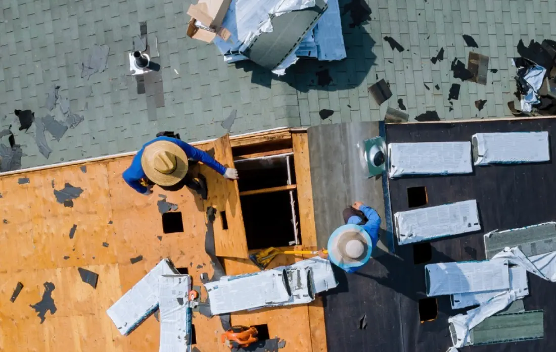 replacement residential roof replacement